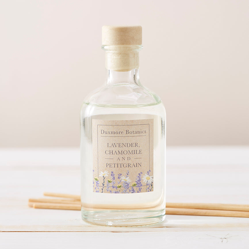 Lavender, Chamomile and Petitgrain Reed Diffuser – DuxmoreBotanics