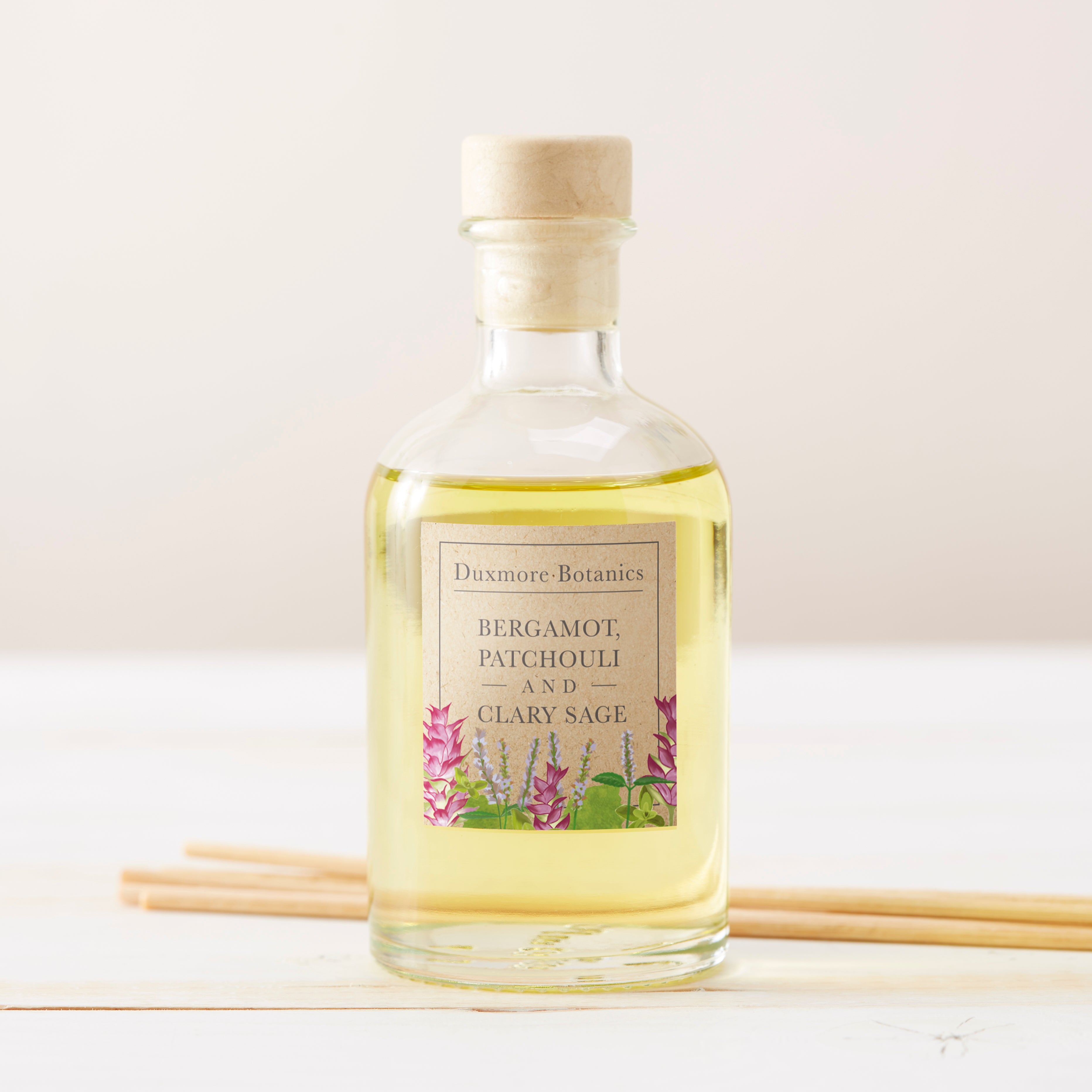 Bergamot, Patchouli & Clary Sage- Reed Diffuser – DuxmoreBotanics