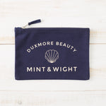 Duxmore Beauty x Mint & Wight Zip-up pouch