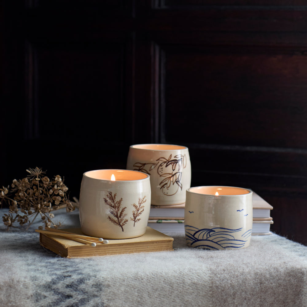Pre Order - Ltd Edition Pottery Candles
