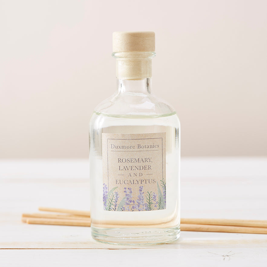 Rosemary, Lavender & Eucalyptus Reed Diffuser – DuxmoreBotanics